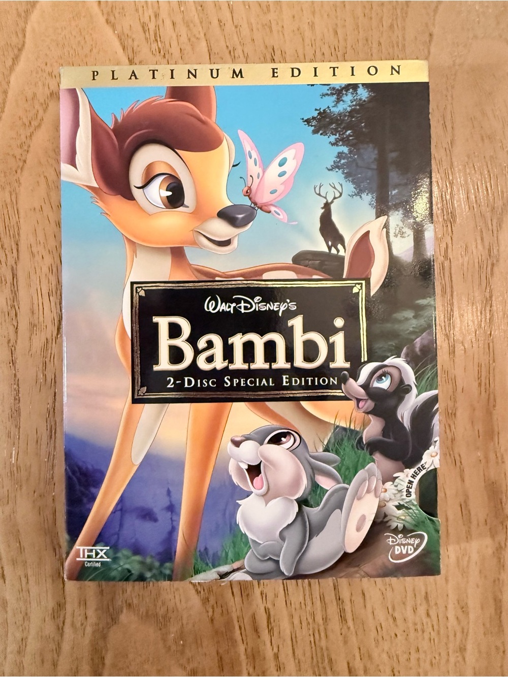 Disney Bambi DVD Platinum Edition - two disk, special edition